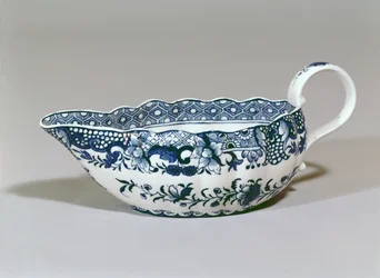 Derby csónak, 1765 körül (porcelán)